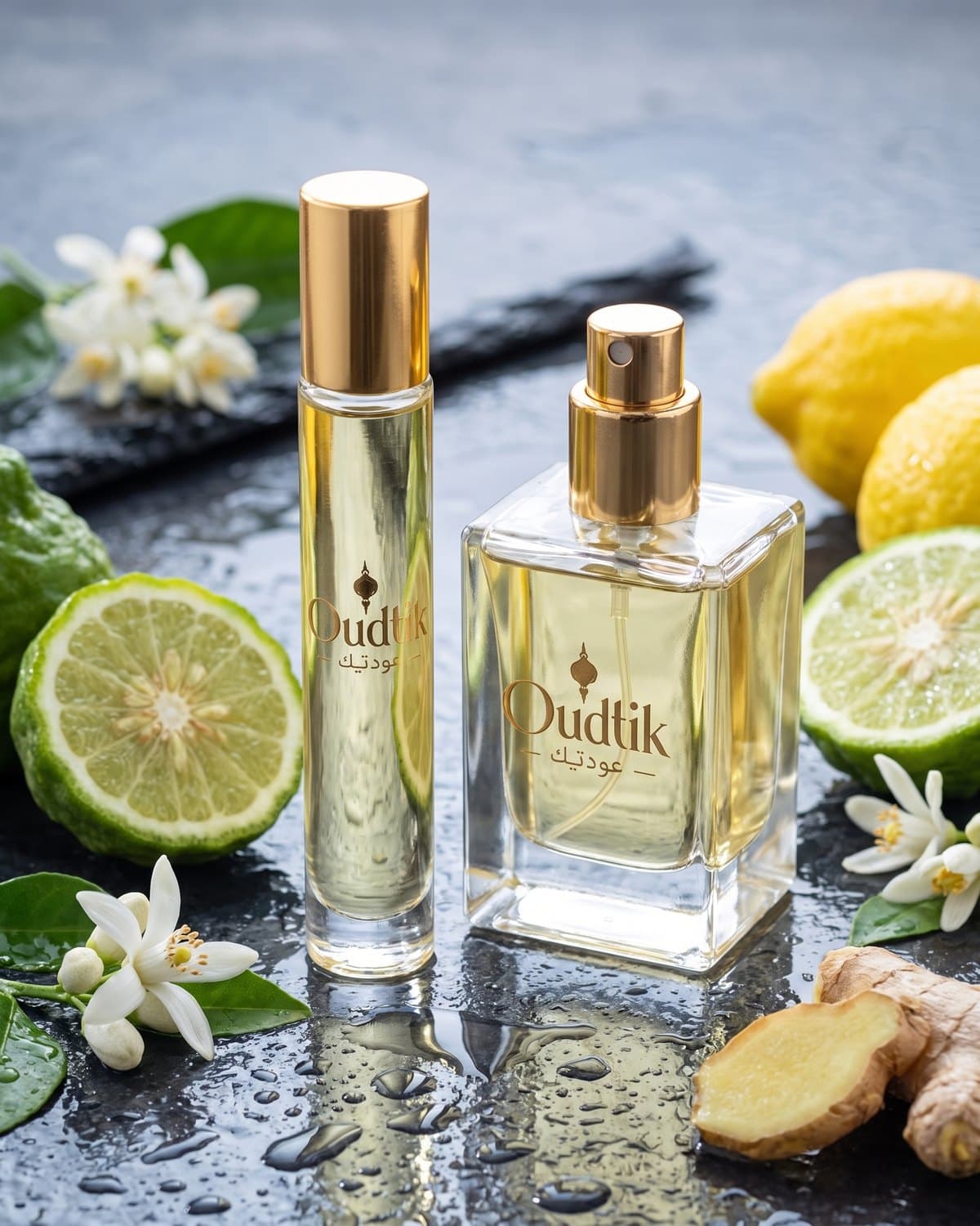 Bright Ginger fragrance bottle