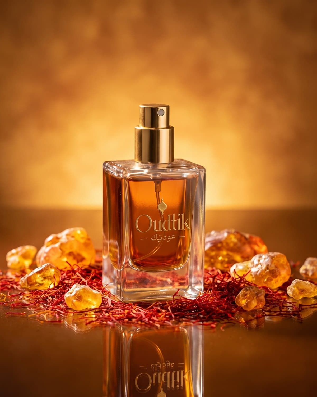 Crimson Saffron fragrance bottle