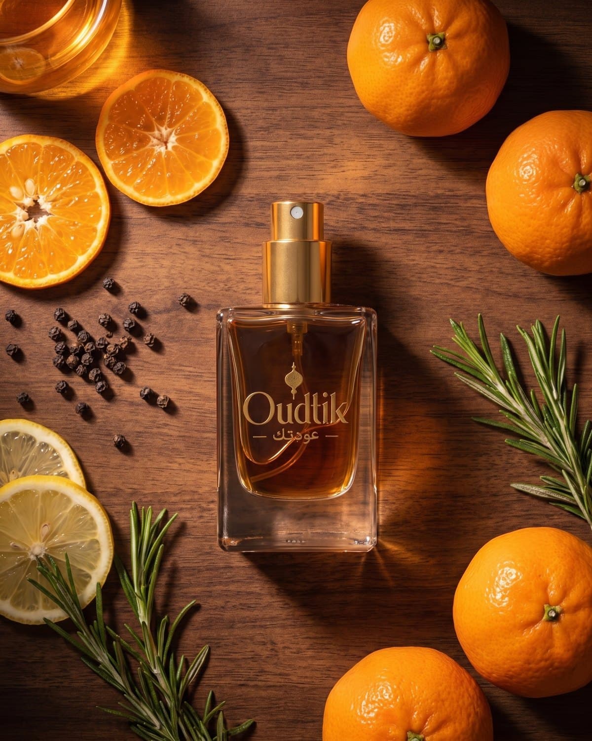 Ember Rose fragrance bottle
