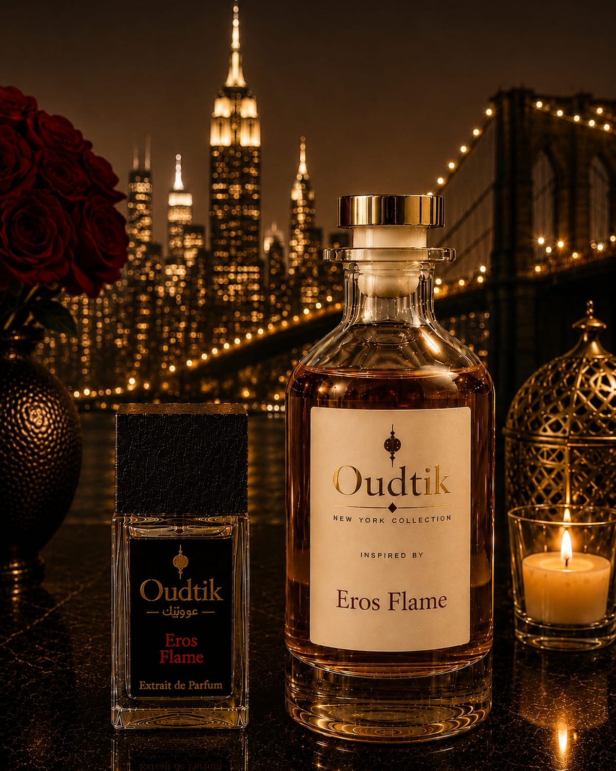 Ember Rose fragrance bottle