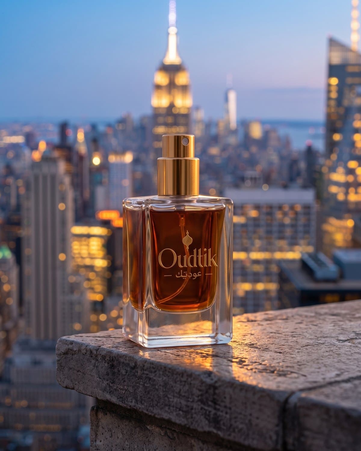 Midtown Oud fragrance bottle