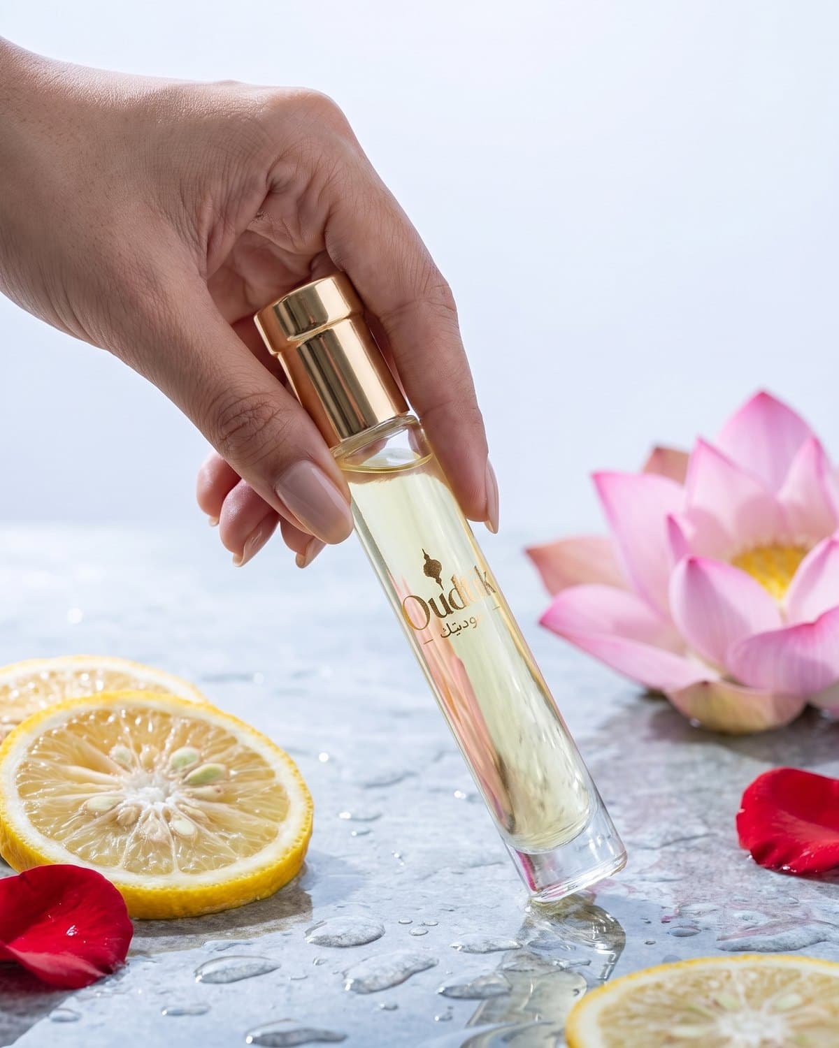 Water Lotus fragrance bottle