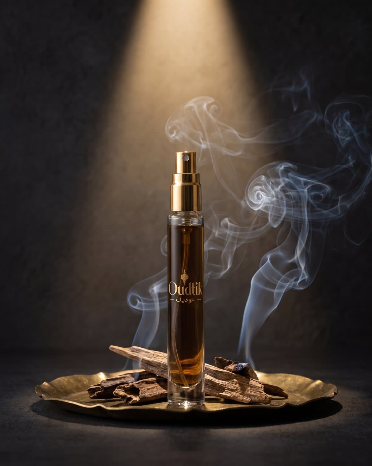 Cardamom Oud fragrance bottle